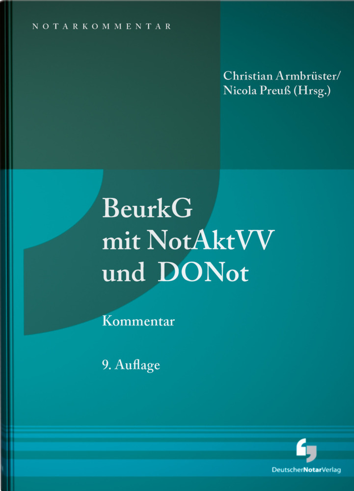 BeurkG mit NotAktVV und DONot main product photo