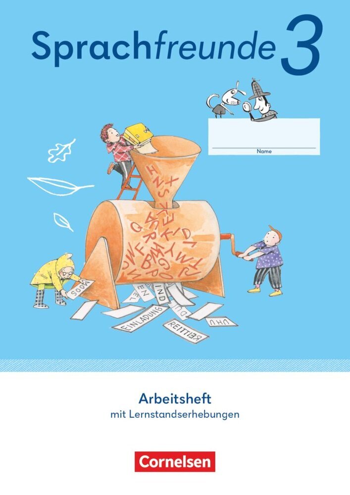 Sprachfreunde - Sprechen - Schreiben - Spielen - Östliche Bundesländer und Berlin - Ausgabe 2022 - 3. Schuljahr main product photo