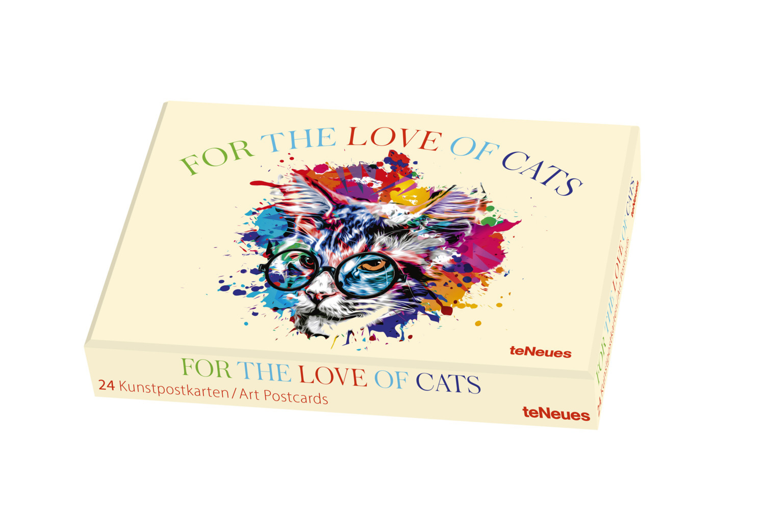 For the Love of Cats, Kunstkartenbox main product photo