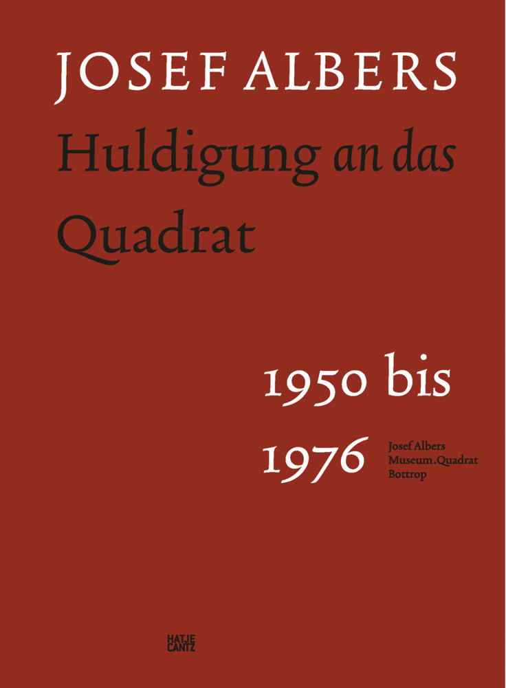 Josef Albers - Huldigung an das Quadrat: Moderne Meisterwerke & Farbinnovation (1950-1976) - Bildband main product photo