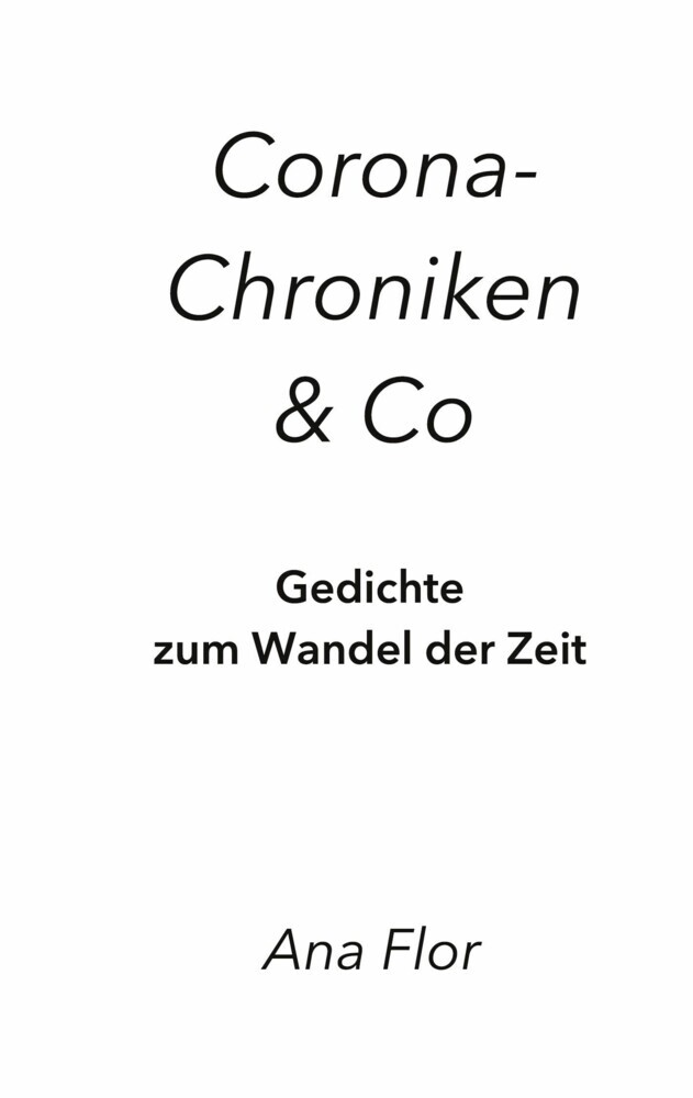 Corona-Chroniken und Co main product photo