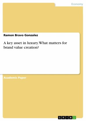 A key asset in luxury. What matters for brand value creation?