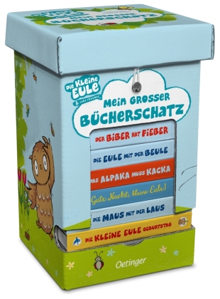 Die kleine Eule. Mein großer Bücherschatz, 8 Teile