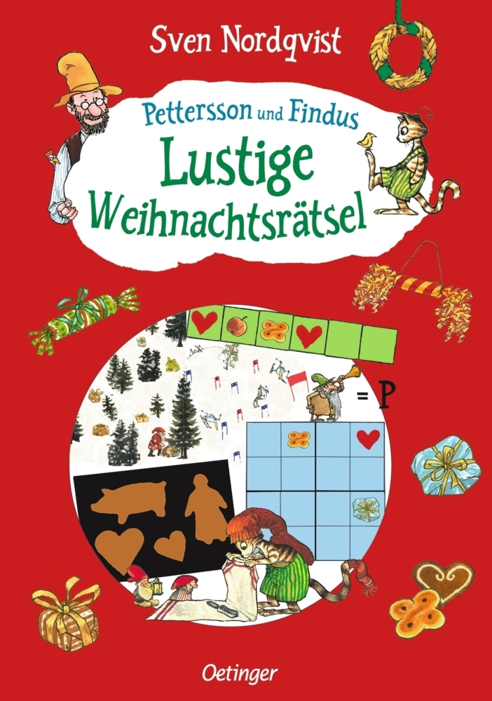 Pettersson und Findus. Lustige Weihnachtsrätsel main product photo