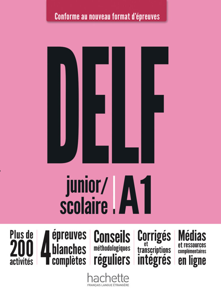 DELF junior / scolaire A1 - Conforme au nouveau format d'épreuves main product photo