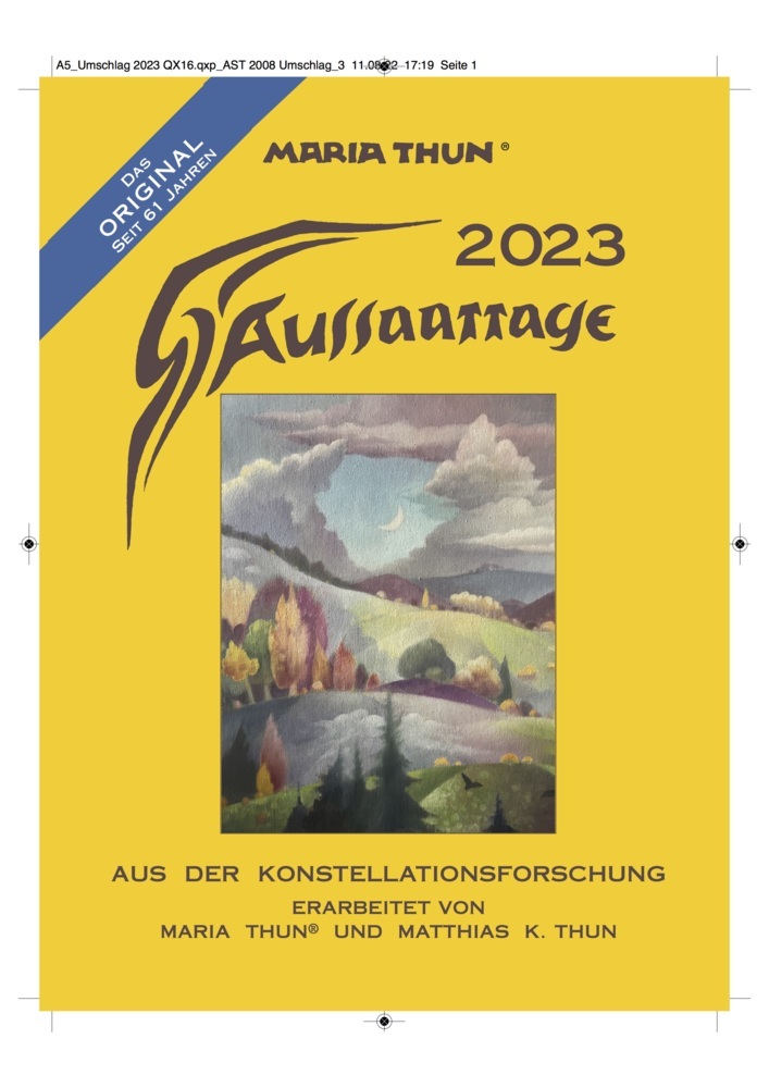 Aussaattage 2023 Maria Thun main product photo