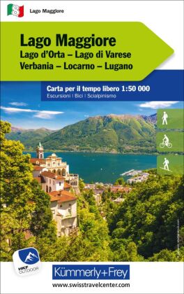 Kümmerly+Frey Outdoorkarte Lago Maggiore 1:50.000