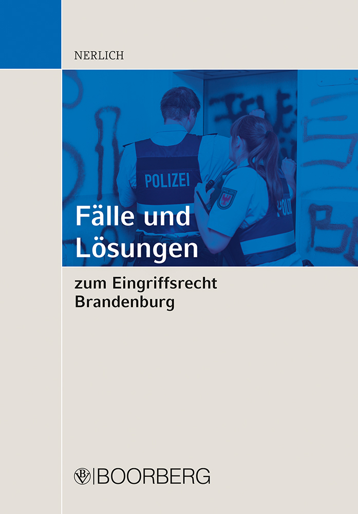 Fälle und Lösungen zum Eingriffsrecht Brandenburg main product photo