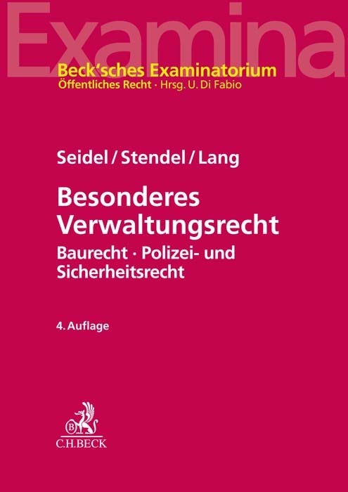 Besonderes Verwaltungsrecht main product photo