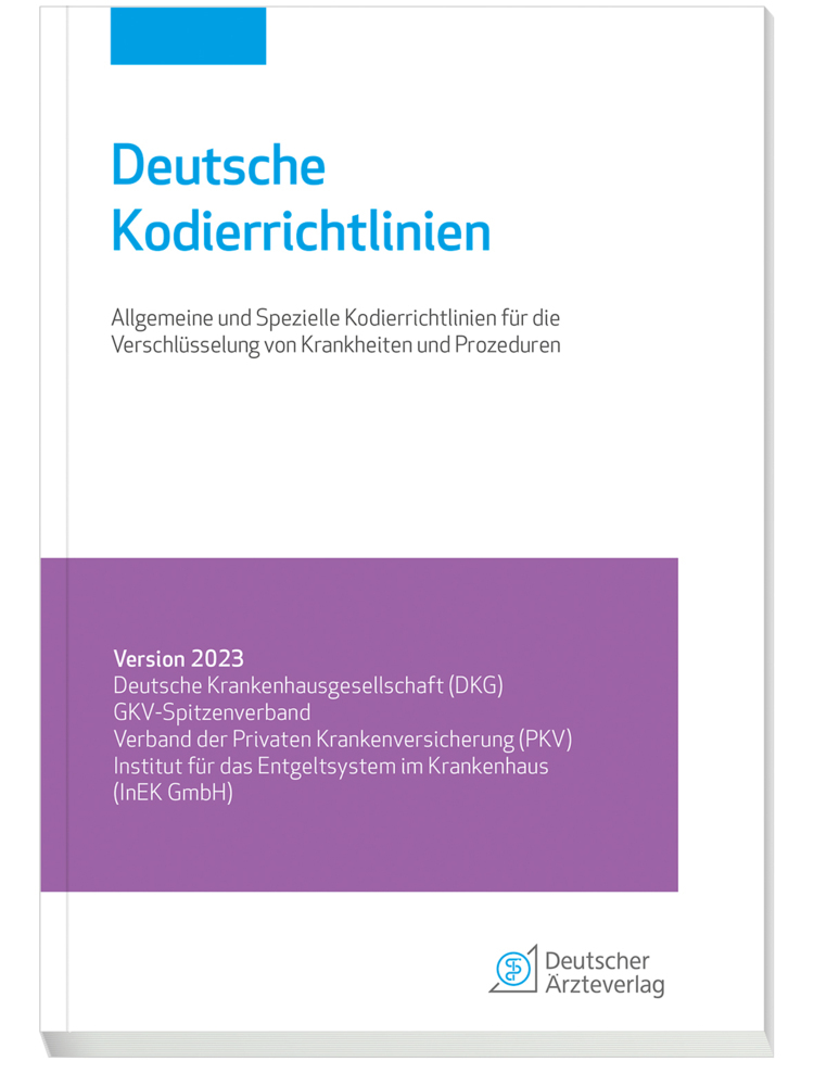 Deutsche Kodierrichtlinien 2023 main product photo