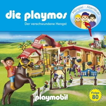 Die Playmos - Der Verschwundene Hengst. Folge.80, 1 Audio-CD