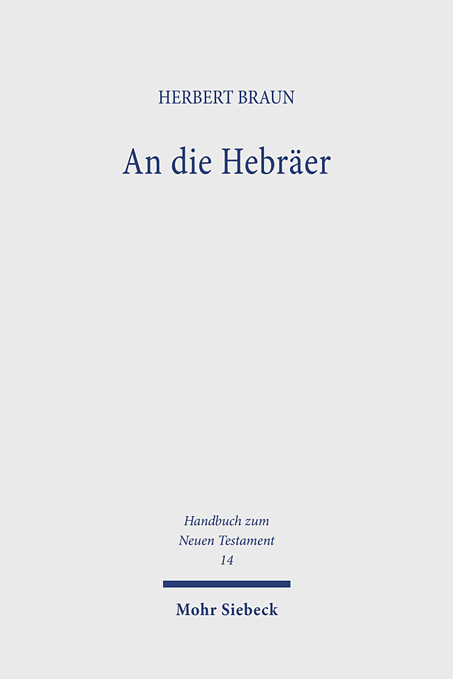 An die Hebräer main product photo