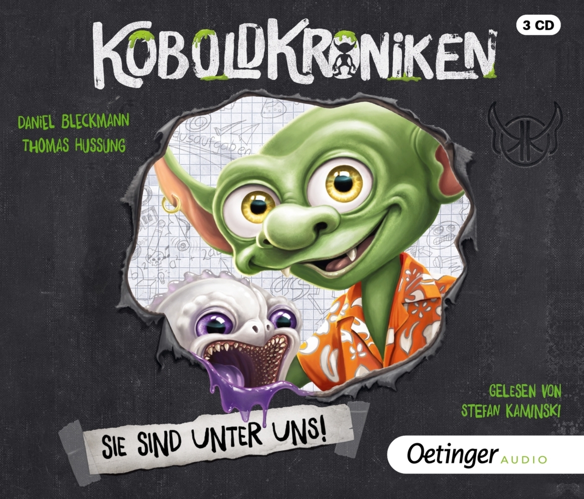 KoboldKroniken 1. Sie sind unter uns!, 3 Audio-CD main product photo