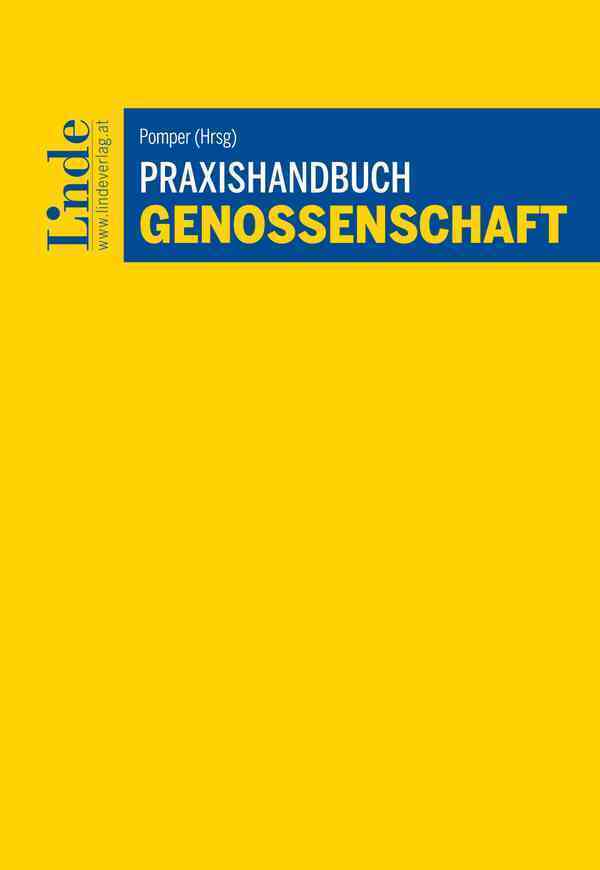 Praxishandbuch Genossenschaft main product photo
