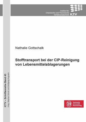 Stofftransport bei der CIP-Reinigung von Lebensmittelablagerungen