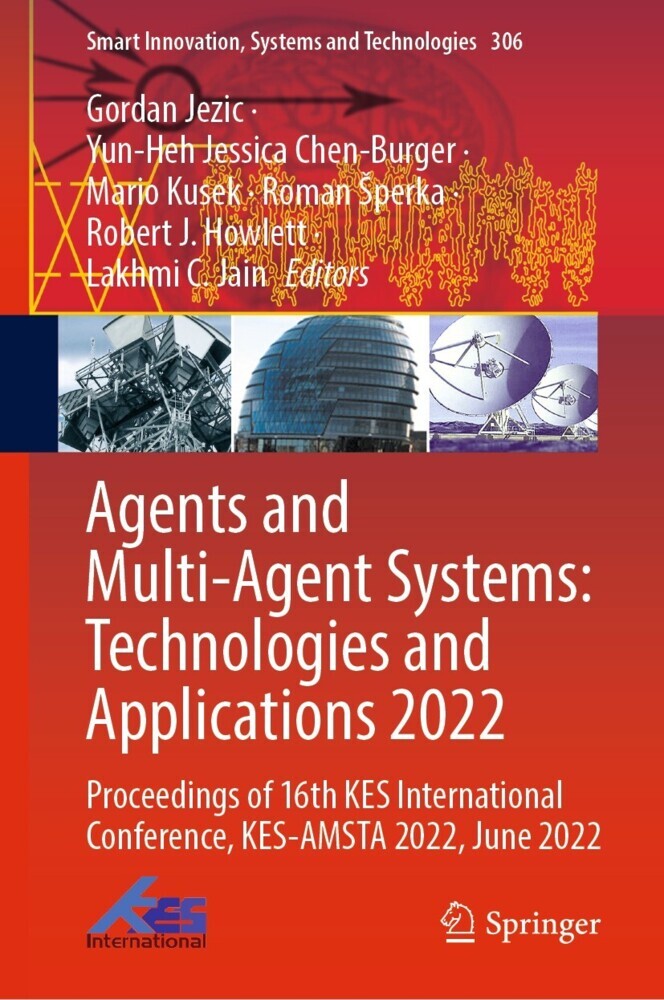 Agents and Multi-Agent Systems: Technologies and Applications 2022 main product photo