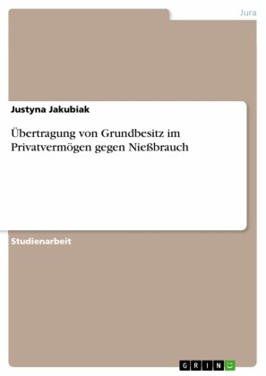 Übertragung von Grundbesitz im Privatvermögen gegen Nießbrauch