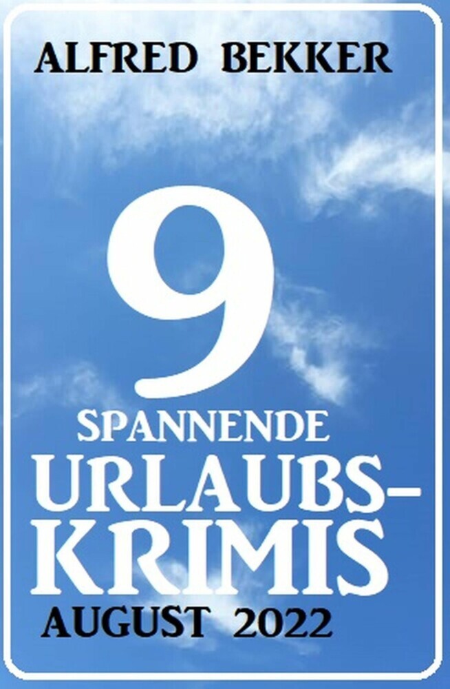 9 spannende Urlaubskrimis August 2022 main product photo
