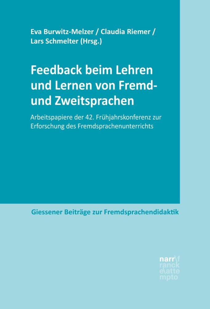 Feedback beim Lehren und Lernen von Fremd- und Zweitsprachen main product photo