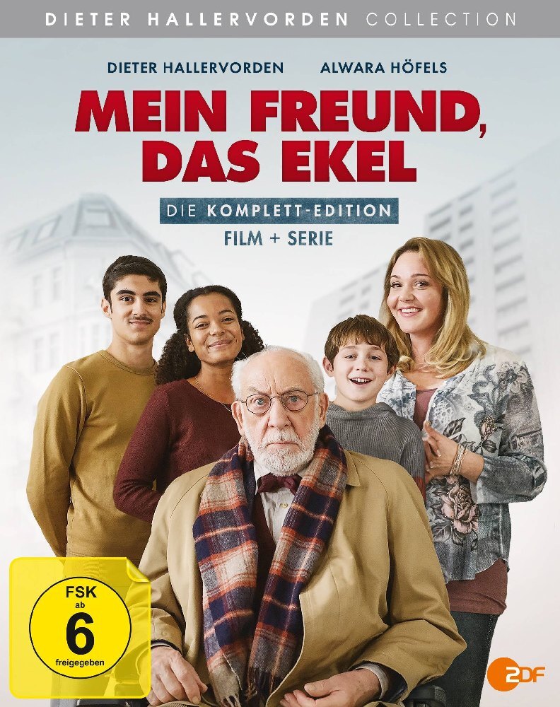 Mein Freund, das Ekel, 3 Blu-ray (Komplett-Edition: Film + Serie) main product photo