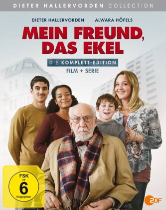 Mein Freund, das Ekel, 3 Blu-ray (Komplett-Edition: Film + Serie)