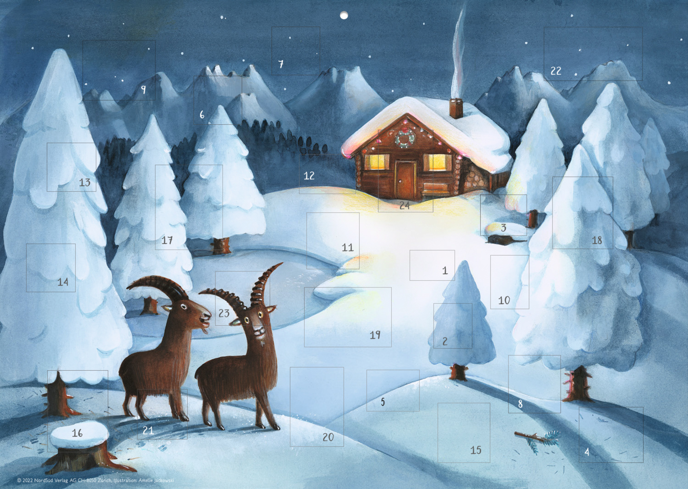 Gian und Giachen Bock uf Wiahnachta Adventskalender main product photo