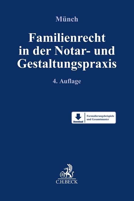 Familienrecht in der Notar- und Gestaltungspraxis main product photo