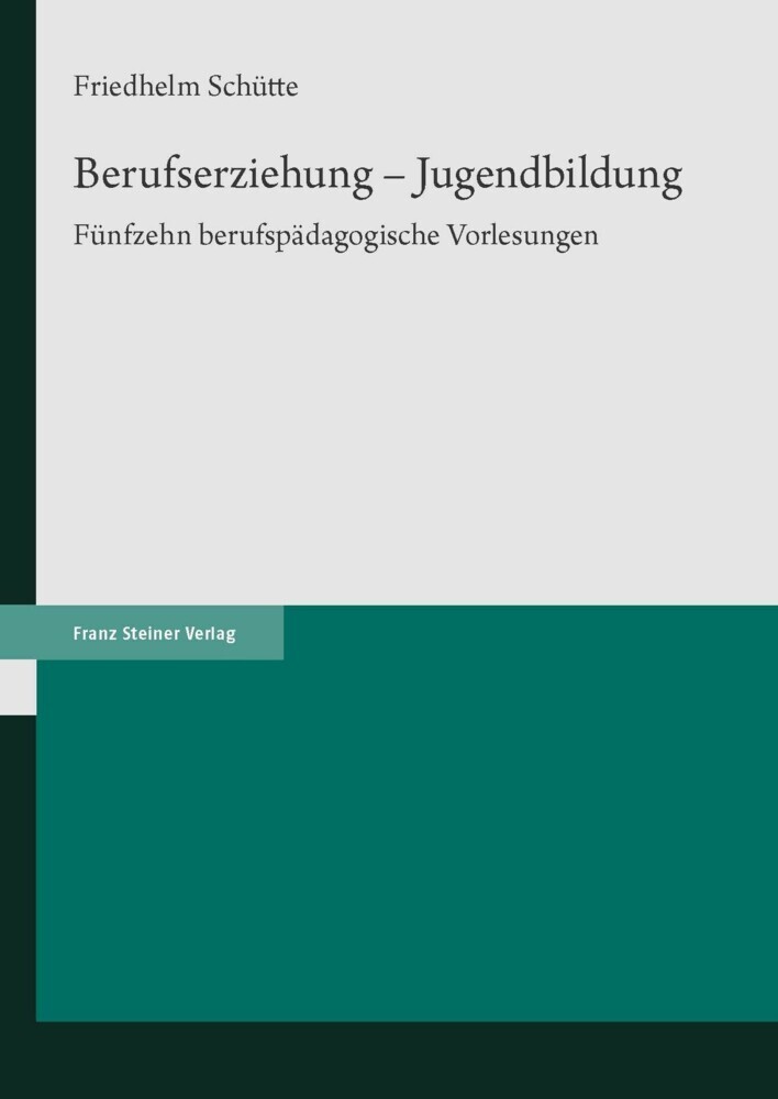 Berufserziehung - Jugendbildung main product photo