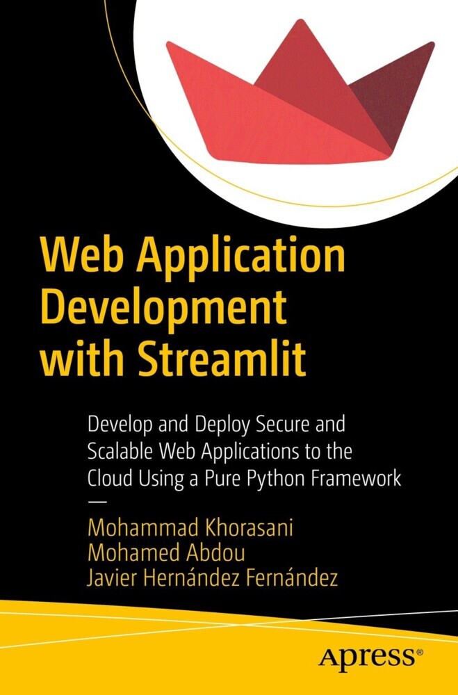 Web Application Development with Streamlit main product photo