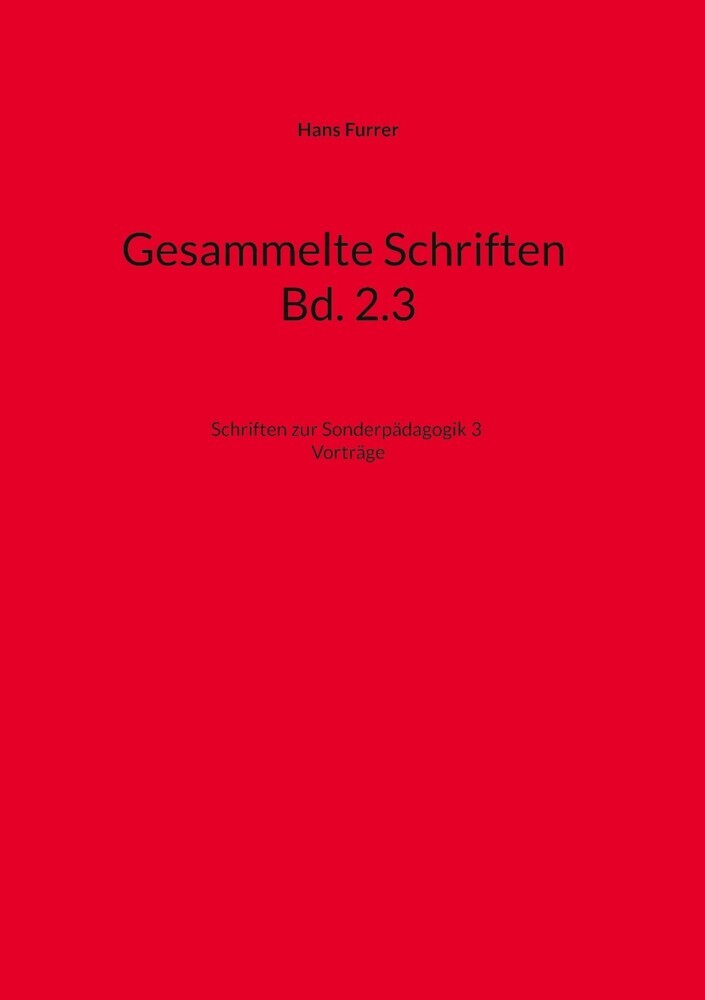 Gesammelte Schriften Bd. 2.3 main product photo
