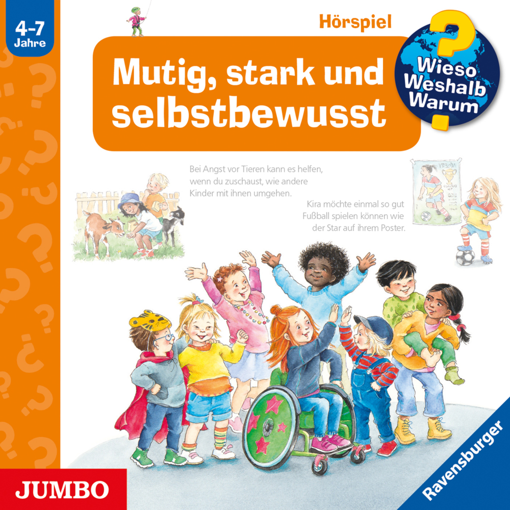 Wieso? Weshalb? Warum? Mutig, stark und selbstbewusst, Audio-CD main product photo