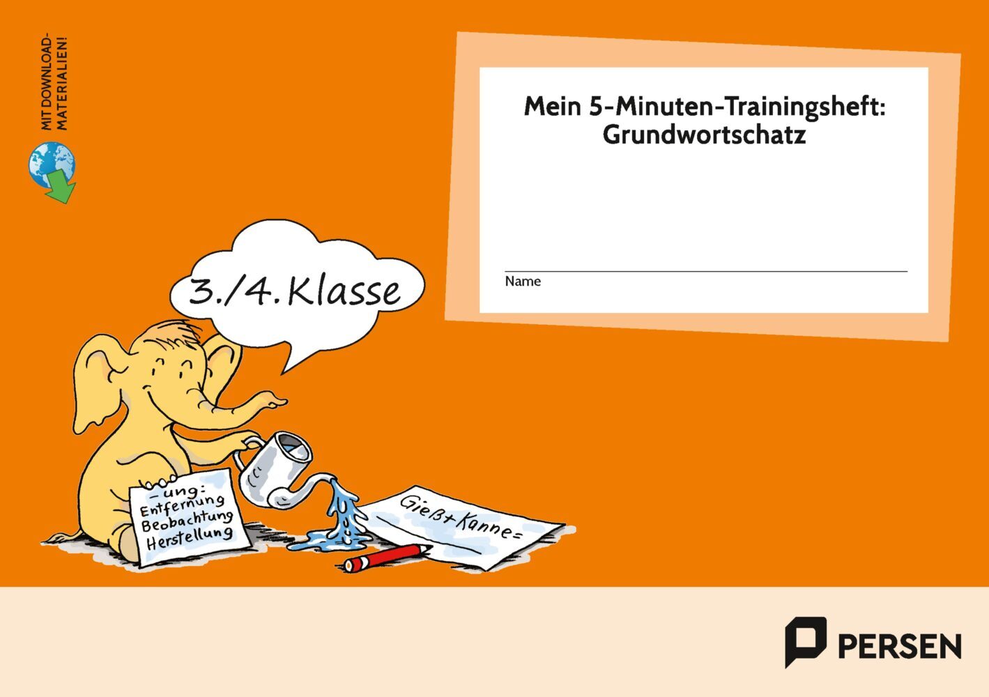 Mein 5-Min-Trainingsheft: Grundwortschatz - Kl.3/4 main product photo