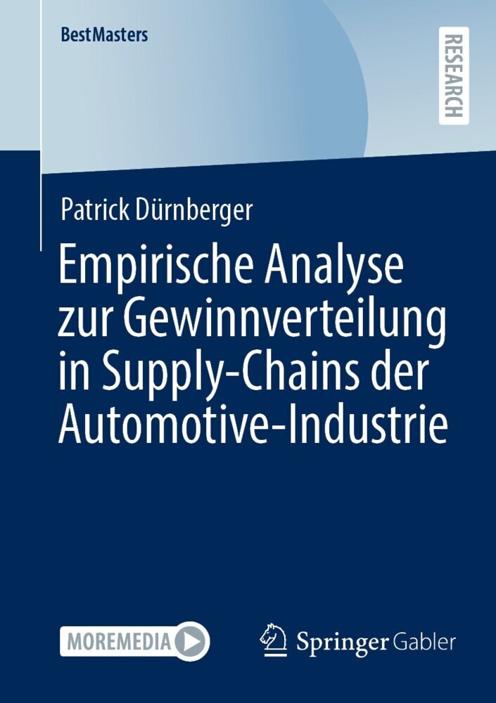 Empirische Analyse zur Gewinnverteilung in Supply-Chains der Automotive-Industrie main product photo
