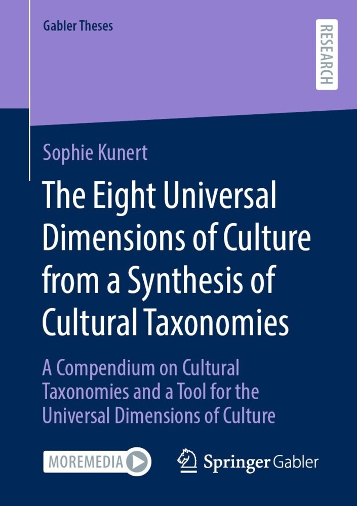 The Eight Universal Dimensions of Culture from a Synthesis of Cultural Taxonomies main product photo