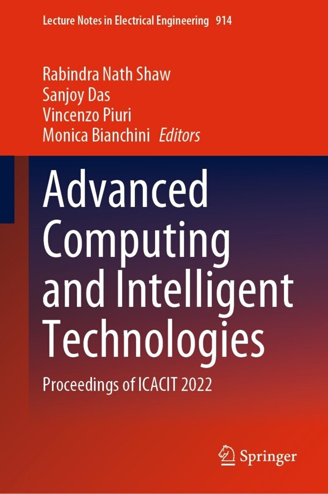 Advanced Computing and Intelligent Technologies main product photo