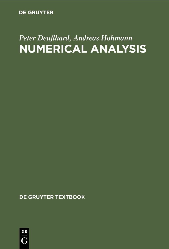 Numerical Analysis main product photo