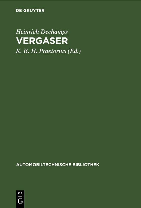 Vergaser main product photo