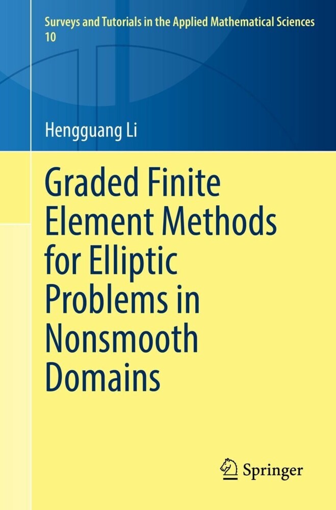 Graded Finite Element Methods for Elliptic Problems in Nonsmooth Domains main product photo