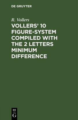 Vollers' 10 Figure-System compiled with the 2 letters minimum difference