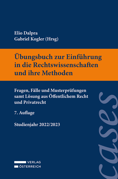 Übungsbuch zur Einführung in die Rechtswissenschaften und ihre Methoden main product photo