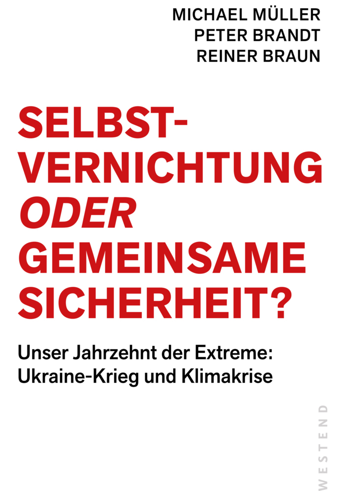 Selbstvernichtung oder Gemeinsame Sicherheit main product photo