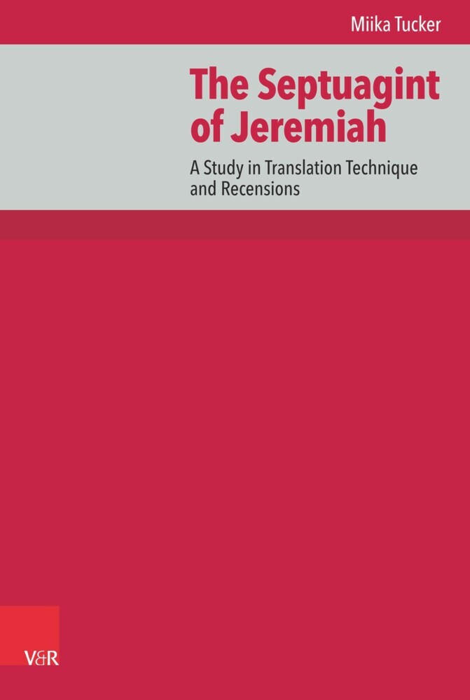 The Septuagint of Jeremiah main product photo