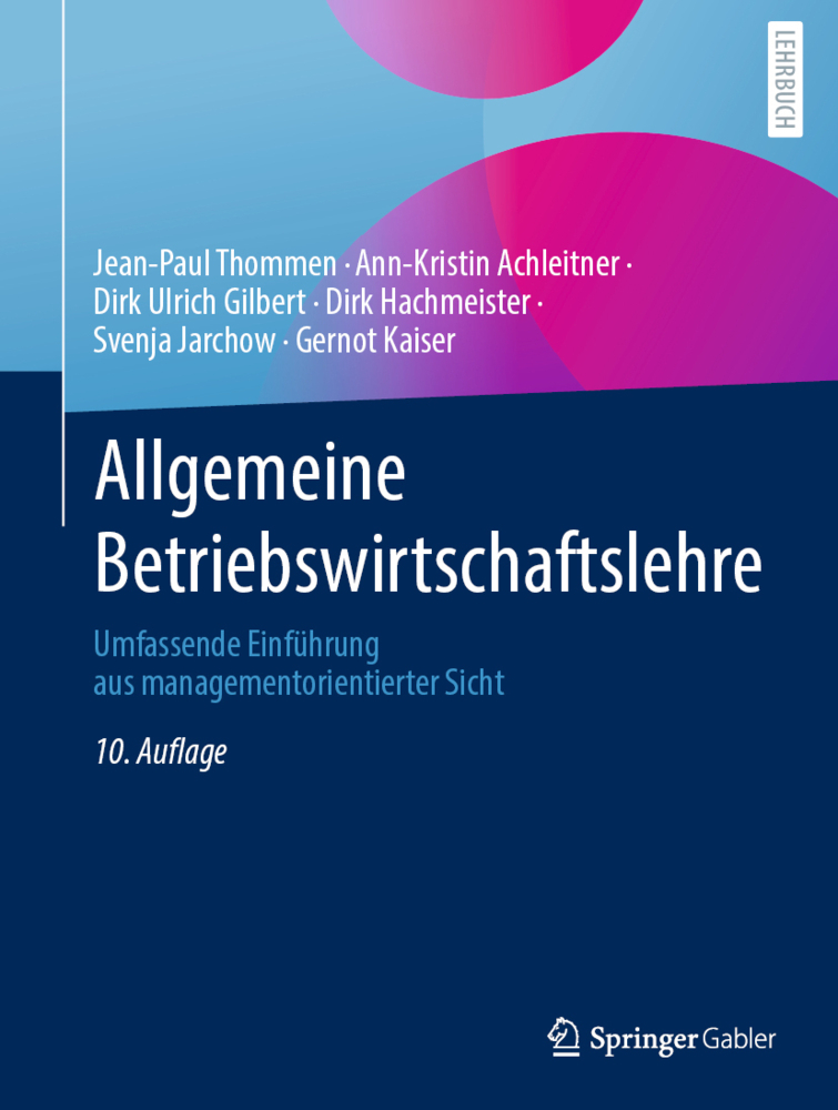 Allgemeine Betriebswirtschaftslehre main product photo