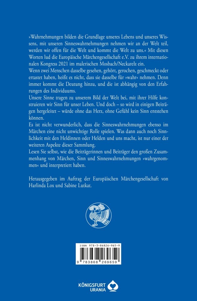 Wahr-Nehmung - Märchen, Sinn und Sinn main product photo