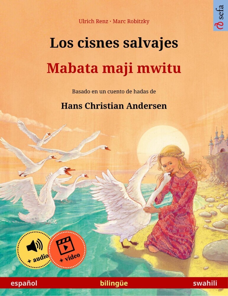 Los cisnes salvajes - Mabata maji mwitu (español - swahili) main product photo