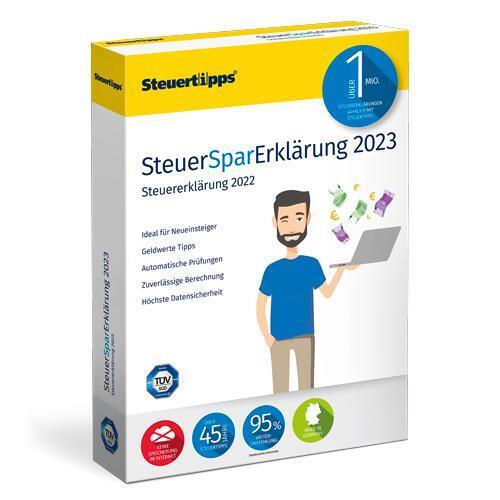SteuerSparErklärung 2023 main product photo