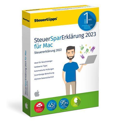 SteuerSparErklärung 2023 Mac-Version main product photo