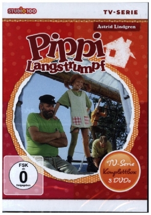 Pippi Langstrumpf, 5 DVD (Softbox)