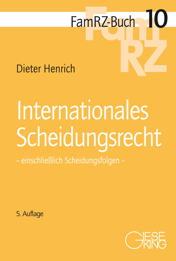 Internationales Scheidungsrecht main product photo