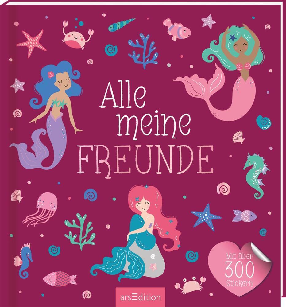 Alle meine Freunde - Meerjungfrau | Mit über 300 Stickern main product photo